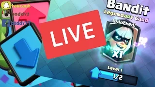 Primul live !! Jucam Bandit Challenge / AM PRIMIT SUPER MAGICAL CHEST PE LIVE !!