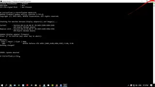 Flash Nvidia BIOS