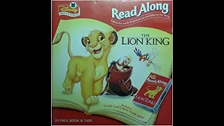 The Lion King Readalong Audiobook 1994