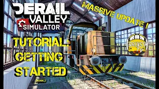 Derail Valley Simulator: 01 - TUTORIAL (again..!)