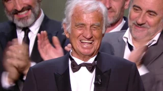 Standing ovation pour le géant Jean Paul Belmondo - César 2017