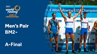 2023 World Rowing Under 23 Championships - Men's Pair - A-Final
