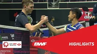 Singapore Open 2019 | Quarterfinals MS Highlights | BWF 2019