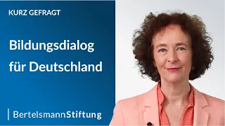 Neustart für Deutschlands Bildung – Kurz gefragt mit Anette Stein