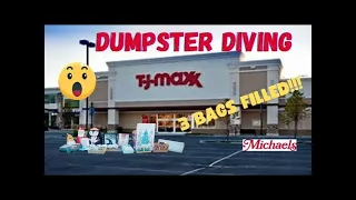 Wowza! ** Dumpster Diving at Retail Store!   Free Haul  Jan 2024