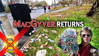 MacGyver returns to clean up a park