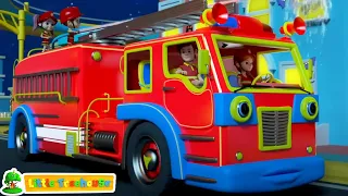 Wheels On The Firetruck, Halloween Songs + More Vehicles Rhymes for Kids