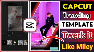 Twerk it like miley capcut template | Tiktok New Trend | Tiktok Trending Video Editing In CapCut
