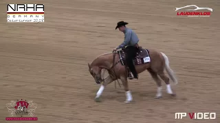 Miroslav Baniari with DUN OK DUN - NRHA Easter Trophy Open