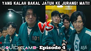 PERMAINAN TARIK TAMBANG BERUJUNG PETAKA! SQUID GAME EPISODE 4