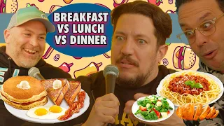 Breakfast vs Lunch Vs Dinner with Mike Finoia | Sal Vulcano & Joe DeRosa are Taste Buds | EP 119