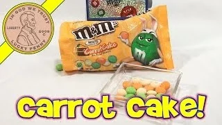 M&M's White Chocolate Carrot Cake Candies - 8 Flavor Recap!