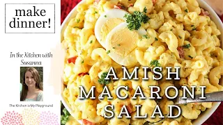 How to Make Amish Macaroni Salad