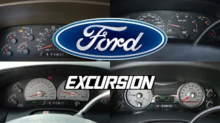 Ford Excursion (0-100 KM/H) (0-60 MPH) ACCELERATION BATTLE