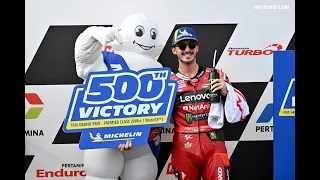🏁 Celebrating 50 Years of Innovation and 500 Wins in MotoGP! 🏁 - Michelin Motorsport
