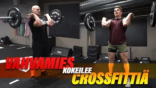 140kg Vahvamies kokeilee Crossfit ft. Markus Heinonen