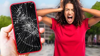 Breaking Strangers iPhones & Giving iPhone 12 Part 2