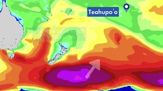 Official Surfline Forecast: High Confidence For Double-Overhead+ Conditions - Outerknown Tahiti Pro