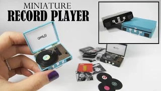 DIY Miniature: Retro Record Player