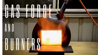 Building a Blacksmithing Gas Bottle Propane Forge & Burners