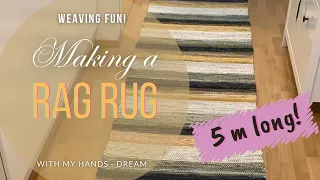 From Rags to Rugs: Weaving a Cozy Rag Rug from Scratch!