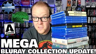 THE MEGA BLURAY/4K COLLECTION UPDATE! | NEW TITLES FROM MILLCREEK, SYNAPSE, ARROW VIDEO, AND MORE!