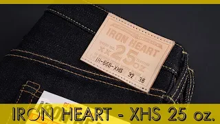 IRON HEART XHS 25 oz - Новый тяжелый селведж деним из Японии в магазине Zefear