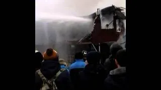 Пожар на коровинском шоссе ул.талдомская