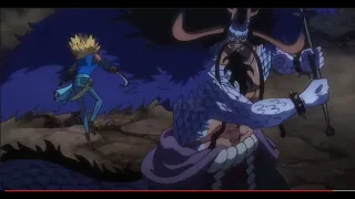 Kaido Hybrid Form | Kaido VS Killer | One Piece Episode 1021