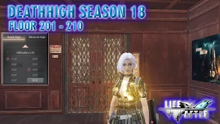 DEATHHIGH SEASON 18 || FLOOR 201 - 210 || LIFEAFTER