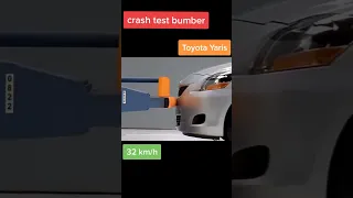 Toyota Yaris Crash Test.