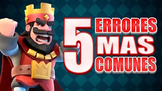 5 ERRORES que nos hacen PERDER partidas | Clash Royale - TheRift