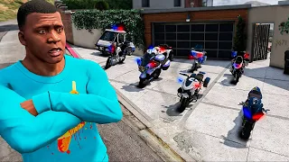 COLECIONANDO MOTOS RARAS DA POLÍCIA NO GTA 5