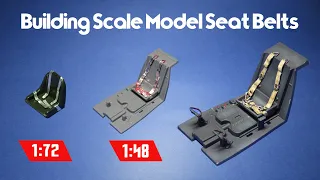 Building Scale Model Seat Belts -Demonstration-