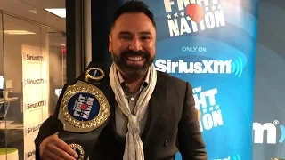 Oscar De La Hoya Challenges Dana White to a Fight  | SiriusXM | Luke Thomas