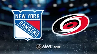 Kreider, Fast lead Rangers past Hurricanes, 6-1