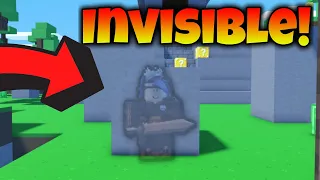 How To Become Invisible In Roblox Bedwars! Roblox Bedwars Glitches!!