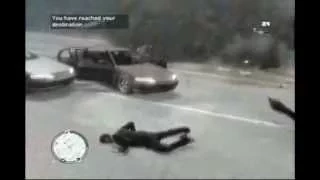 Grand Theft Auto 4 Unbelievable Crashes/Falls Episode 4