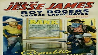 Days of Jesse James - 1939 - Roy Rogers , George Hayes - Director Joseph Kane - FULL MOVIE