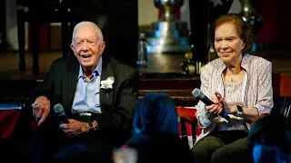 Jimmy and Rosalynn Carter mark 75 years of marriage with party for 300