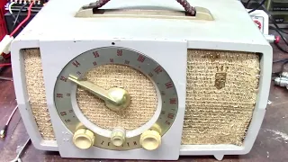 1953 Zenith AM/FM Radio Diagnosis and Repair