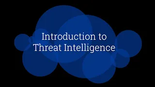 Introduction to Threat Intelligence