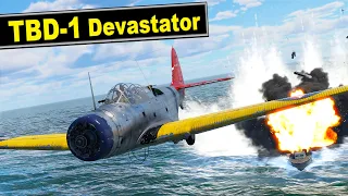 This is your BEST CHOICE when starting USA tech tree ▶️ TBD-1 Devastator