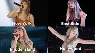 Taylor Swift Songs That Mentions Specific Places || sntv