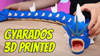 Giant 3D Printed Articulated Gyarados