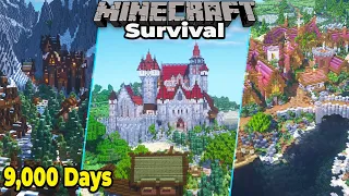 9,000 DAYS of Minecraft Survival : Minecraft 1.16 Survival World Tour