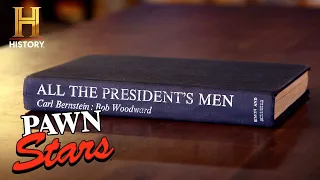 Rebecca Says NO SALE For 1st Edition of All The President's Men | Pawn Stars Do America (Season 1)