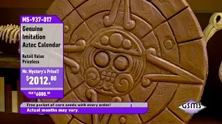 Aztec Calendar - Shop at Home with Mr. Mystery - Gravity Falls