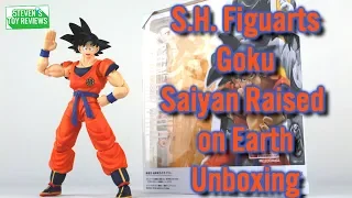 S.H. Figuarts Goku a Saiyan Raised on Earth Unboxing