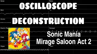 Sonic Mania - Oscilloscope Deconstruction: Mirage Saloon (Act 2) V1